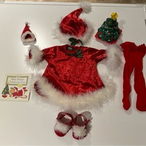 American Girl Bitty Baby Christmas Tree (2000) Outfit Retired Pleasant Co.
